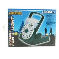 Dorcy Portable Battery Operated Camping Fan Light - B07FGDBN1K